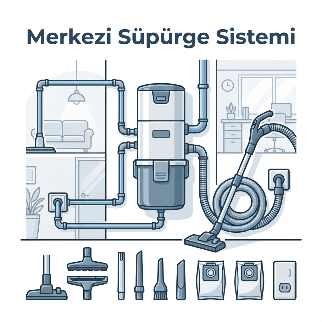Merkezi Süpürge Sistemi